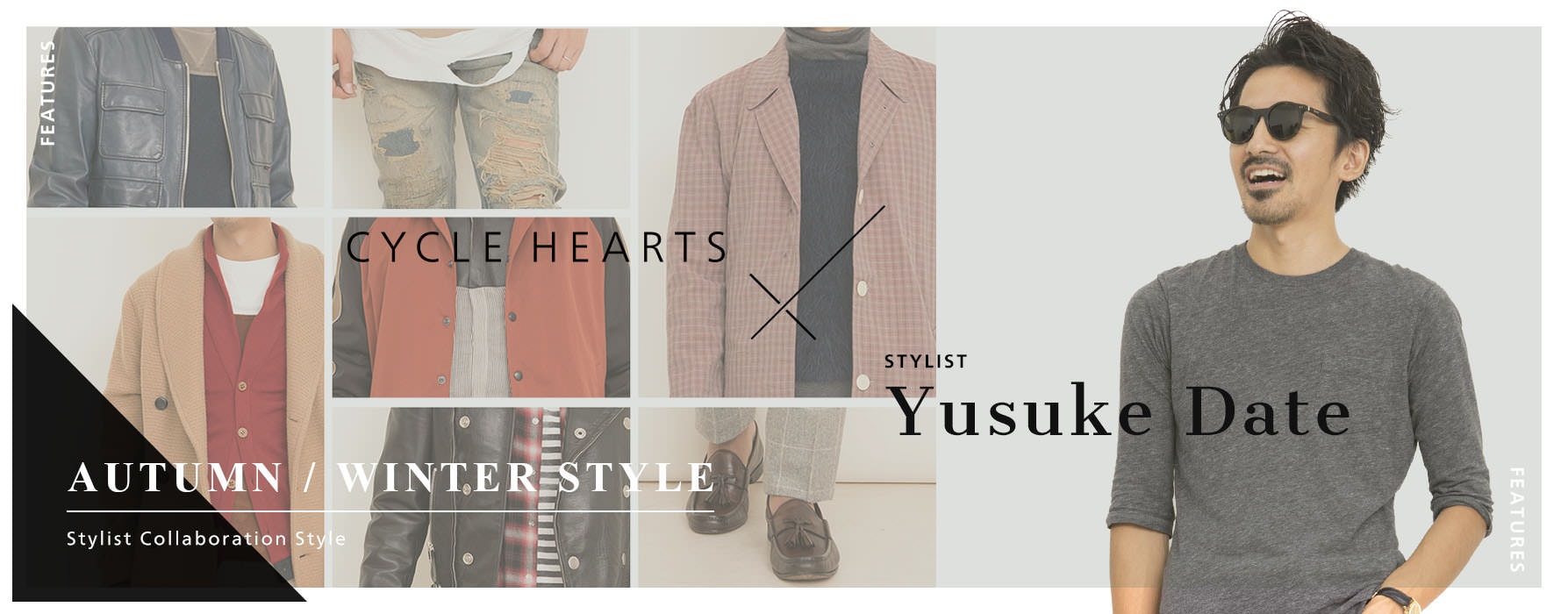 CYCLE HEARTS  Yusuke Date 2017 Autumn/Winter STYLE
