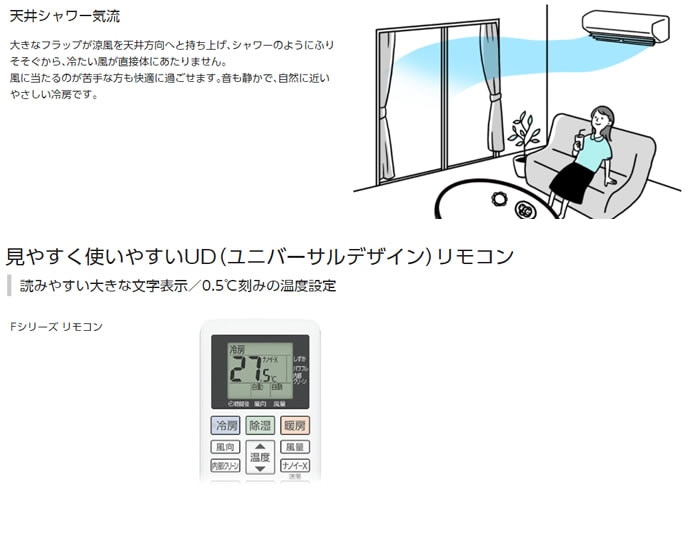 最終値下げ CS-222DFL-W 6畳用「ナノイーX 」新搭載のスタンダード