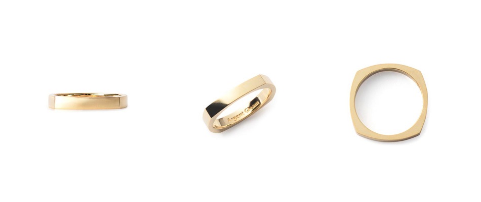 4Faces Ring K18Yellow Gold