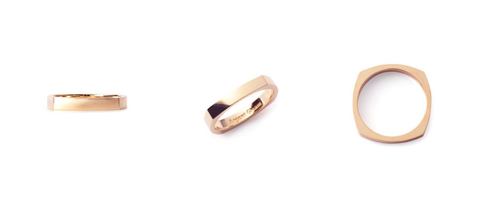 4Faces Ring K18Pink Gold