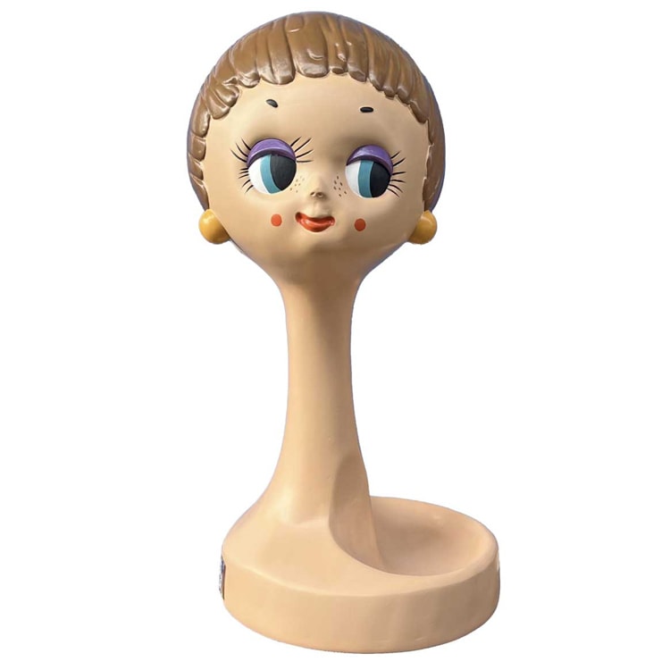A倉庫】アメリカ雑貨 ヘッドマネキン ディスプレイ HEAD MANNEQUIN