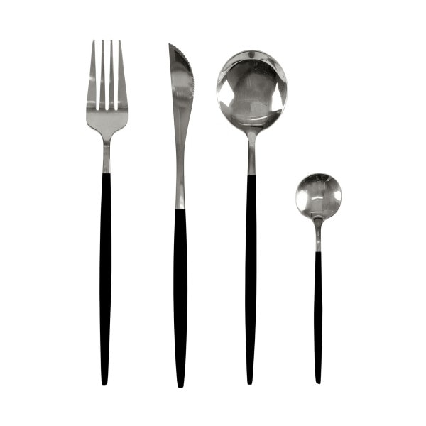 A倉庫】カトラリーセット 24本【 Coltello 】 コルテロ スウェーデン