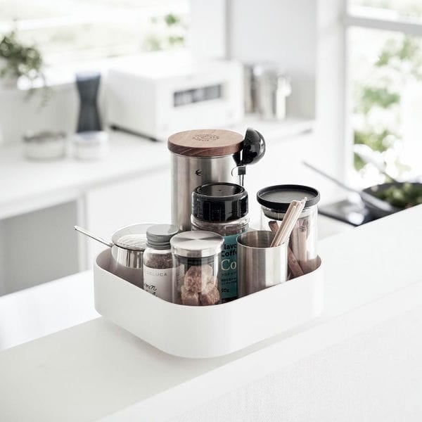 tower《 回転式 収納ラック スクエア タワー 》調味料ラック スパイス