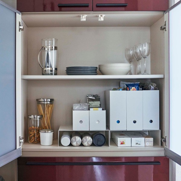 tower《 収納ボックス下ラック タワー 2個組 》コの字ボックス