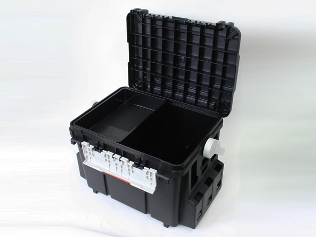 バケットマウス BM-7000 ブラック 釣り用収納ハードボックス