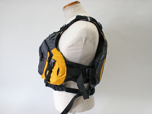 カヌー用ライフジャケット BSJ-RV301 / HORIZON イエローグレー ブルーストーム 高階救命器具