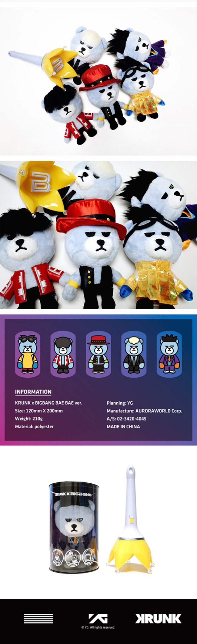 KRUNK X BIGBANG BAEBAE VER.