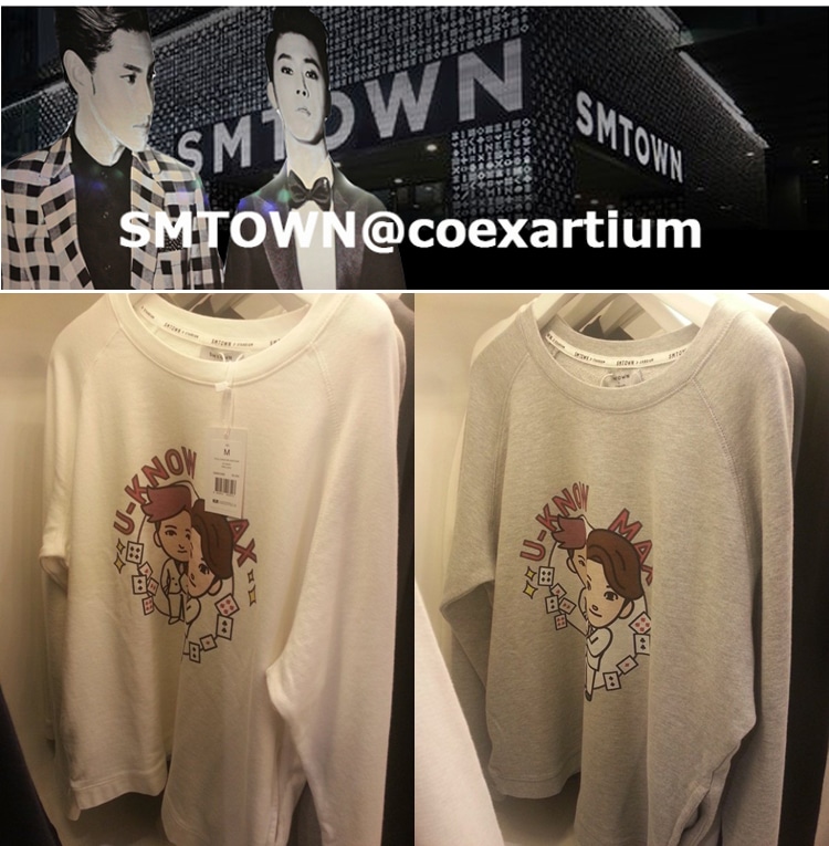 東方神起キャラクター限定 トレーナー【SMTOWN COEX ARTIUM】-k-funshop