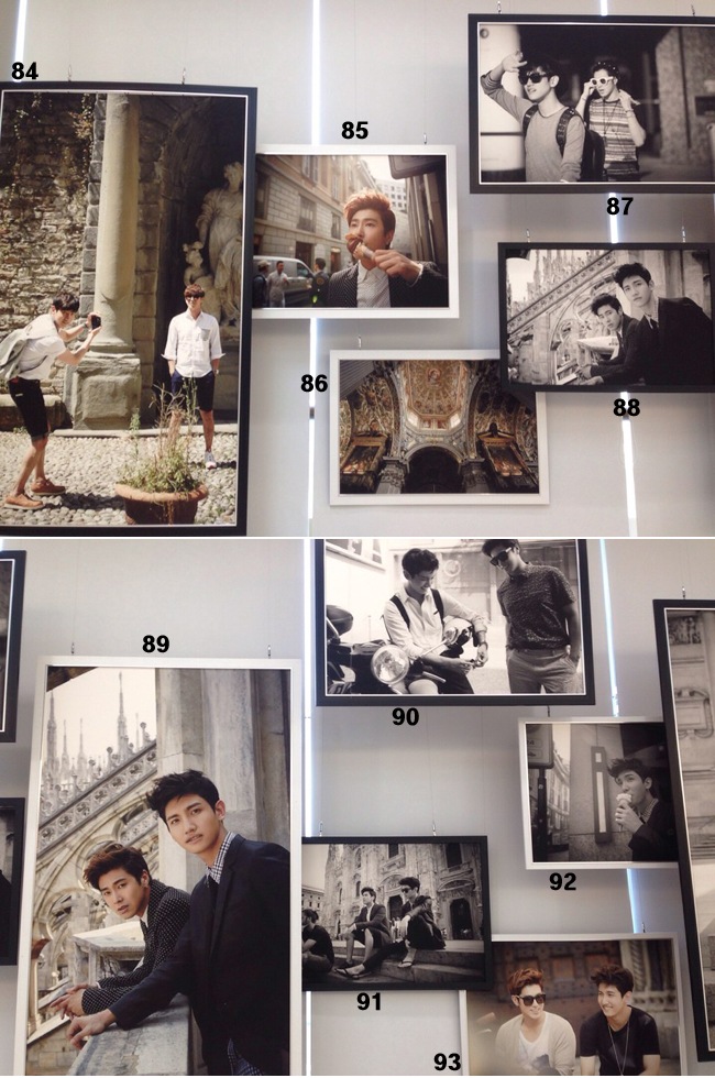 東方神起 PHOTO84-94 (MINI SIZE) 「TVXQ! 'TI AMO' EXHIBITION」