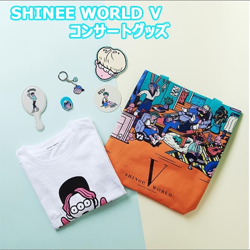 SHINee エコバック「SHINEE WORLD Ⅴ コンサートグッズ」-k-funshop