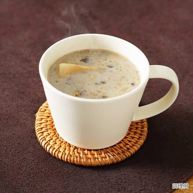 牛乳でも楽しめる

