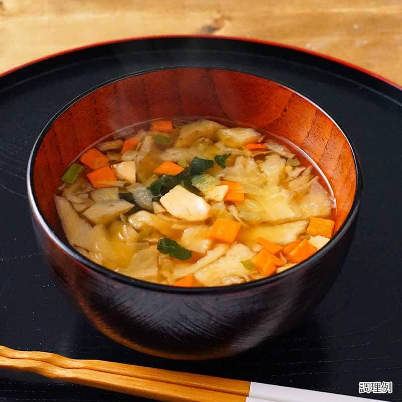 山椒の香りがアクセントに
