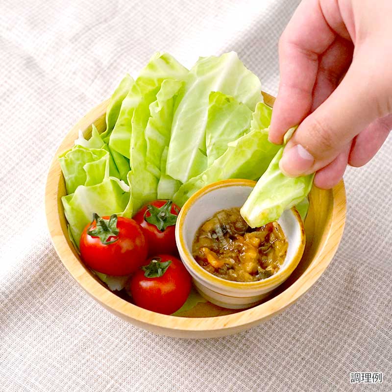 シンプルな野菜が主役に

