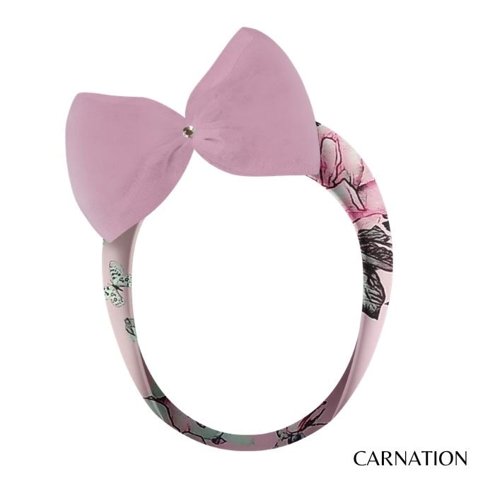 バレエショップ アラベスク【 DANSE DE PARIS ダンスドパリ】リボン付きヘアバンド (Headband with Bow  Blurbelle A0002) バレエ リボン（レオタード） ヘアバンド 髪飾り | ブランド別に選ぶ,DANSE DE PARIS ダンスドパリ  バレエ用品 ウェアモア Wearmoi デラロミラノ ...