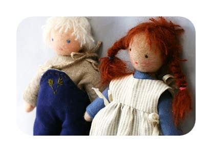 フェルトの人形 女の子 キット 創る 表現するあそび 手作り羊毛人形 赤ちゃん ドイツ 絵本と木のおもちゃの店ウーフ