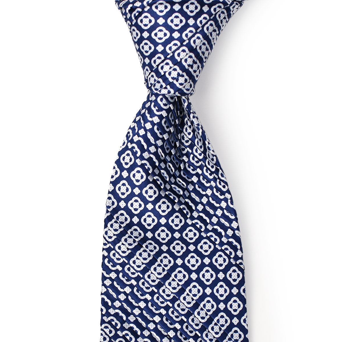 STEFANO RICCI【ステファノリッチ】39029 002 プリーツネクタイ シルク