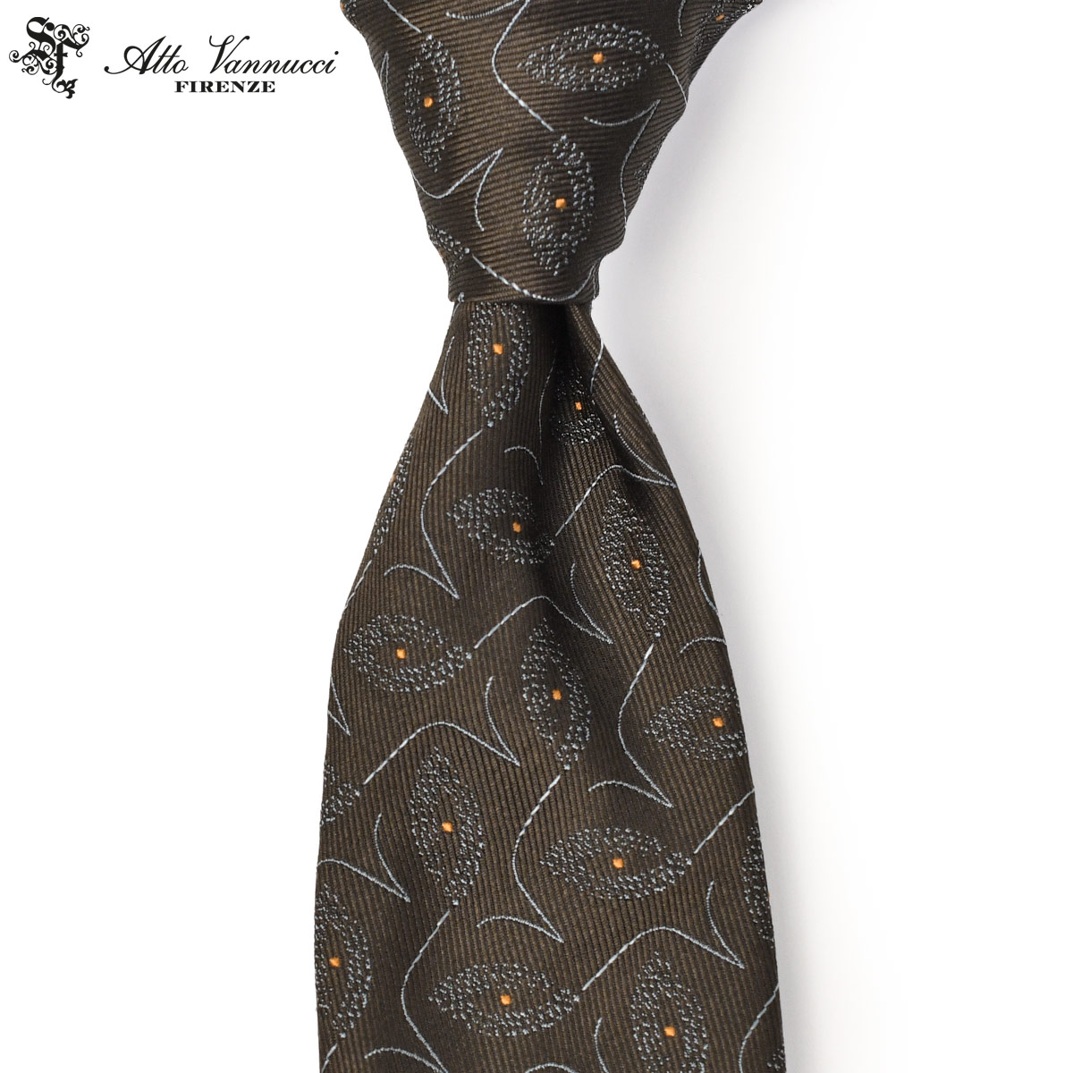Atto Vannucci【アットヴァンヌッチ】ネクタイ 20004 セッテピエゲ