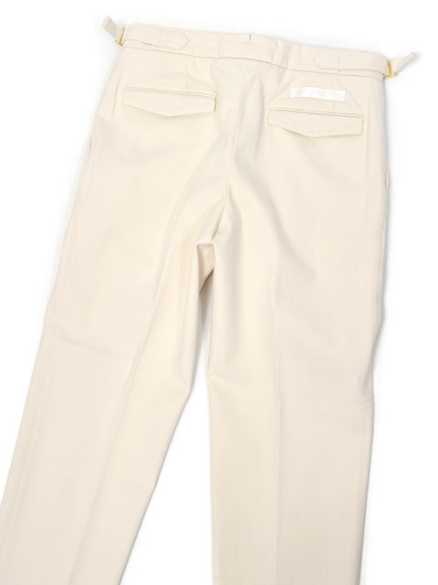 BRIGLIA1949【ブリリア1949】ツープリーツ サイドアジャスター デニム