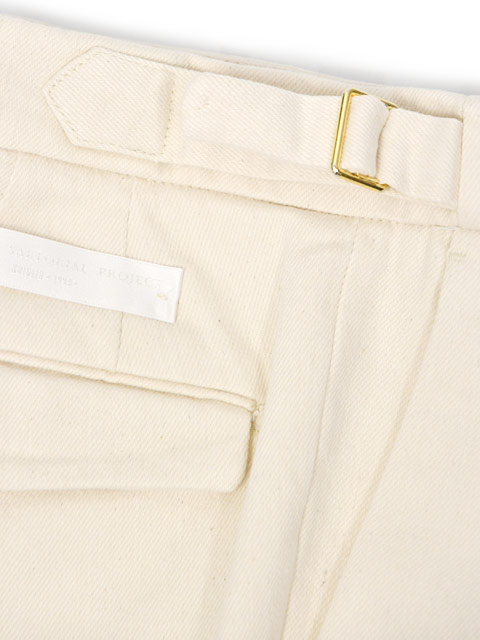 BRIGLIA1949【ブリリア1949】ツープリーツ サイドアジャスター デニム