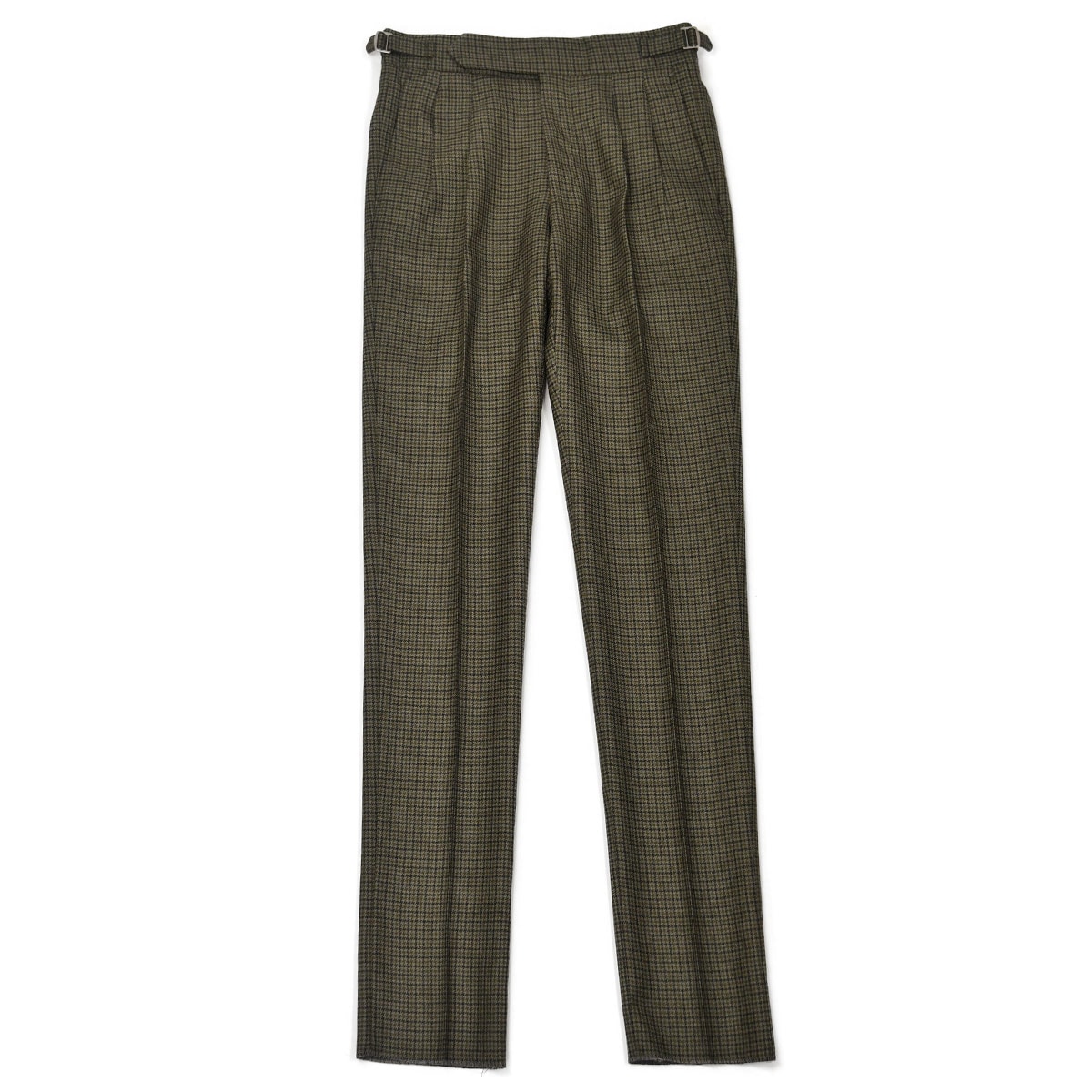 GERMANO【ジェルマーノ】ツープリーツ サイドアジャスター ベルトレス