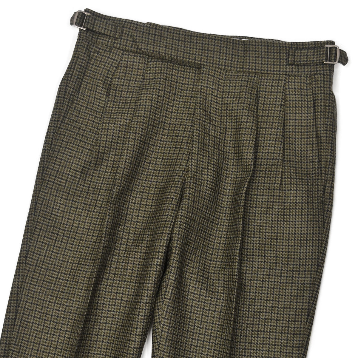 GERMANO【ジェルマーノ】ツープリーツ サイドアジャスター ベルトレス