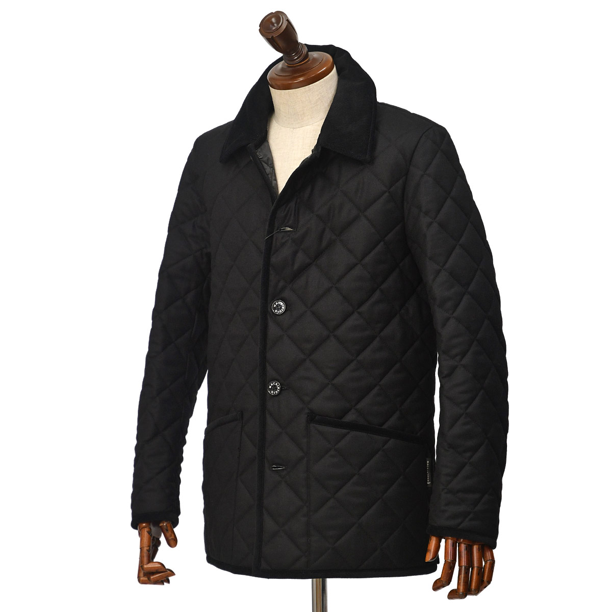 MACKINTOSH / キルティングジャケット/48/ウール/BLK// MACKINTOSH【マッキントッシュ】キルティングジャケット WAVERLY