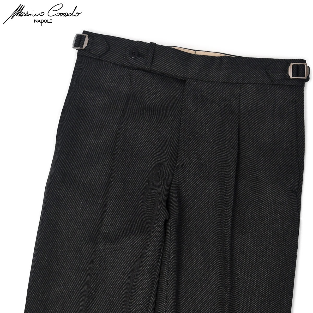 Massimo Corrado【マッシモ コラード】ワンプリーツサイドアジャスター