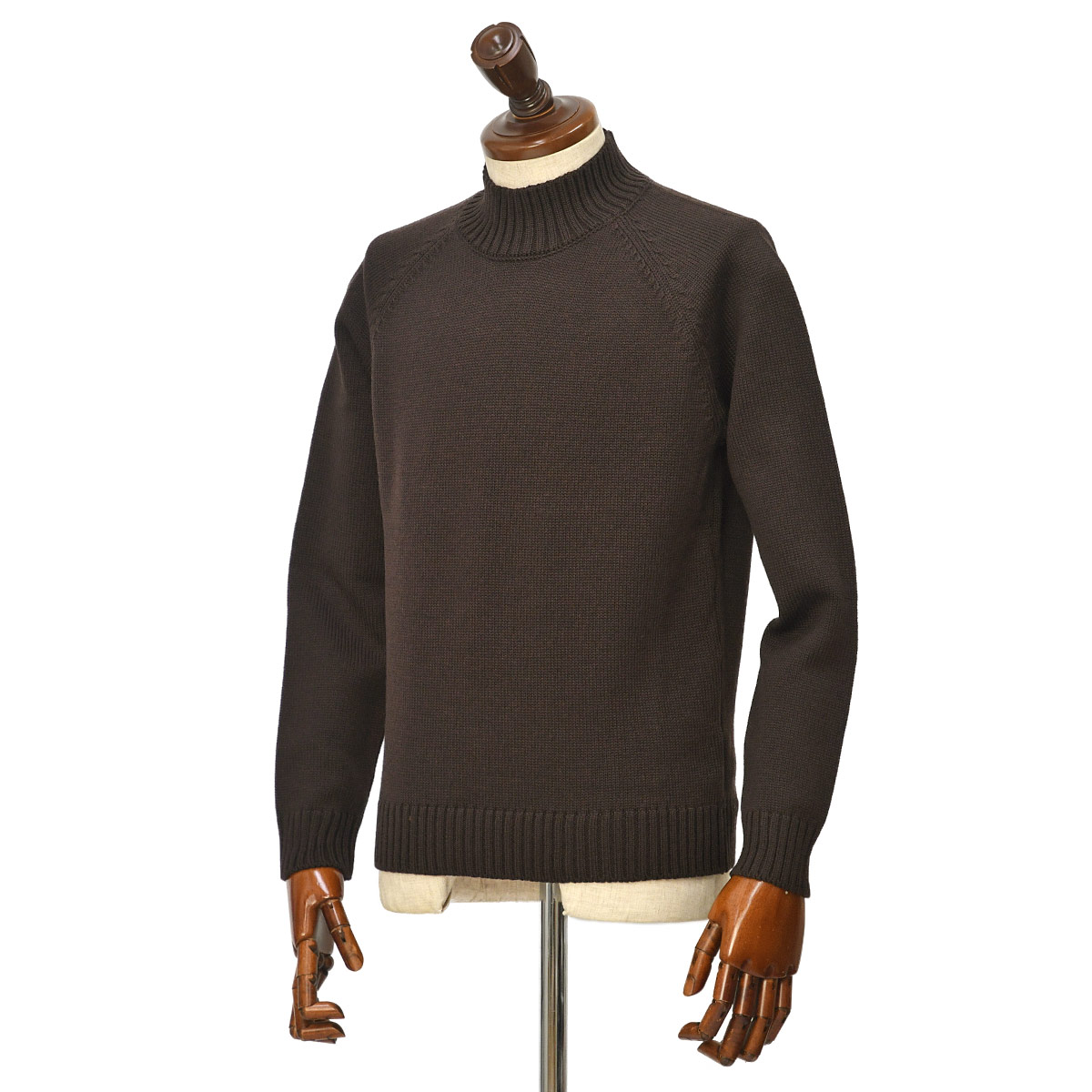 ZANONE【ザノーネ】モックネックニットLUPO RAG 810188 ZR229 Z0015