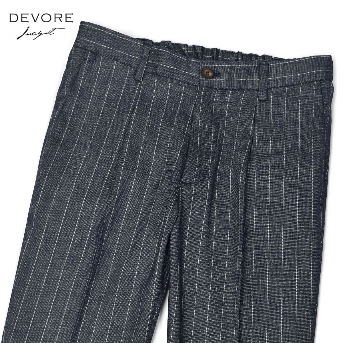 DEVORE Incipit【デヴォレ インチピット】ワンプリーツイージーパンツ