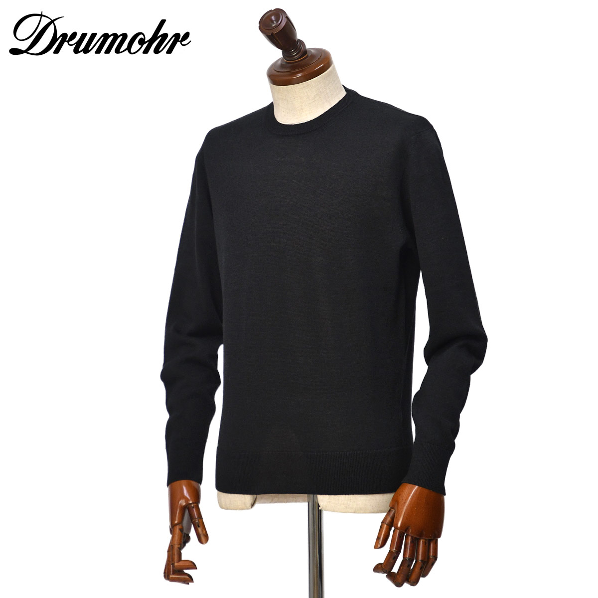 Drumohr【ドルモア】クルーネックニット D1LC103TL D13 690 リネン