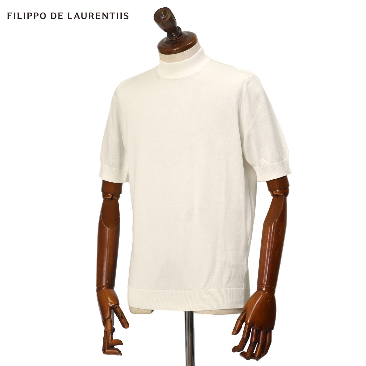 FILIPPO DE LAURENTIIS【フィリッポ デ ローレンティス】半袖モック