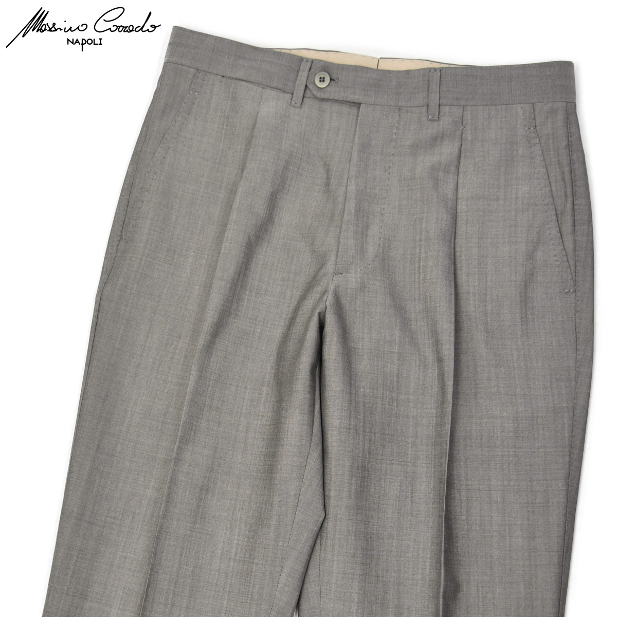Massimo Corrado【マッシモ コラード】ワンプリーツパンツ MC-06-261