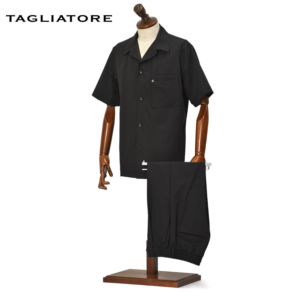 TAGLIATORE【タリアトーレ】ショートスリーブシャツセットアップ A