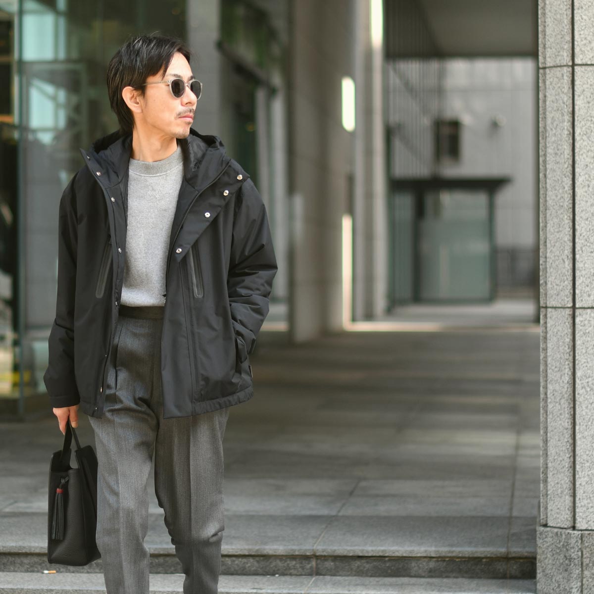 HERNO【ヘルノ】フーデッドブルゾン GI000563U 12841 9300