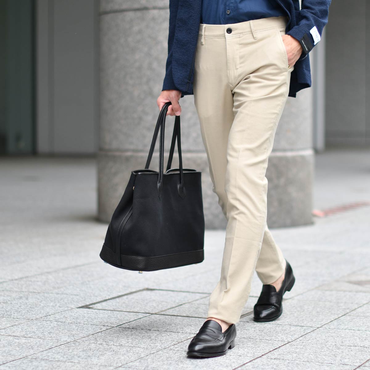 INCOTEX SLACKS【インコテックス スラックス】ノープリーツパンツ