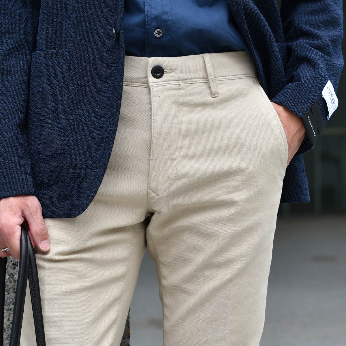 INCOTEX SLACKS【インコテックス スラックス】ノープリーツパンツ