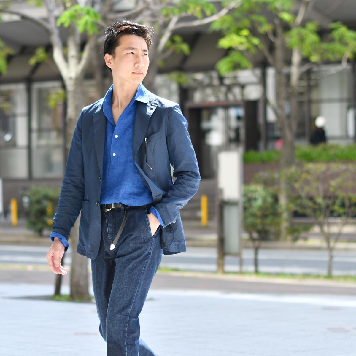 TAGLIATORE G-SAHARA テクノジャージソリッド2B JKT⁄50 TAGLIATORE