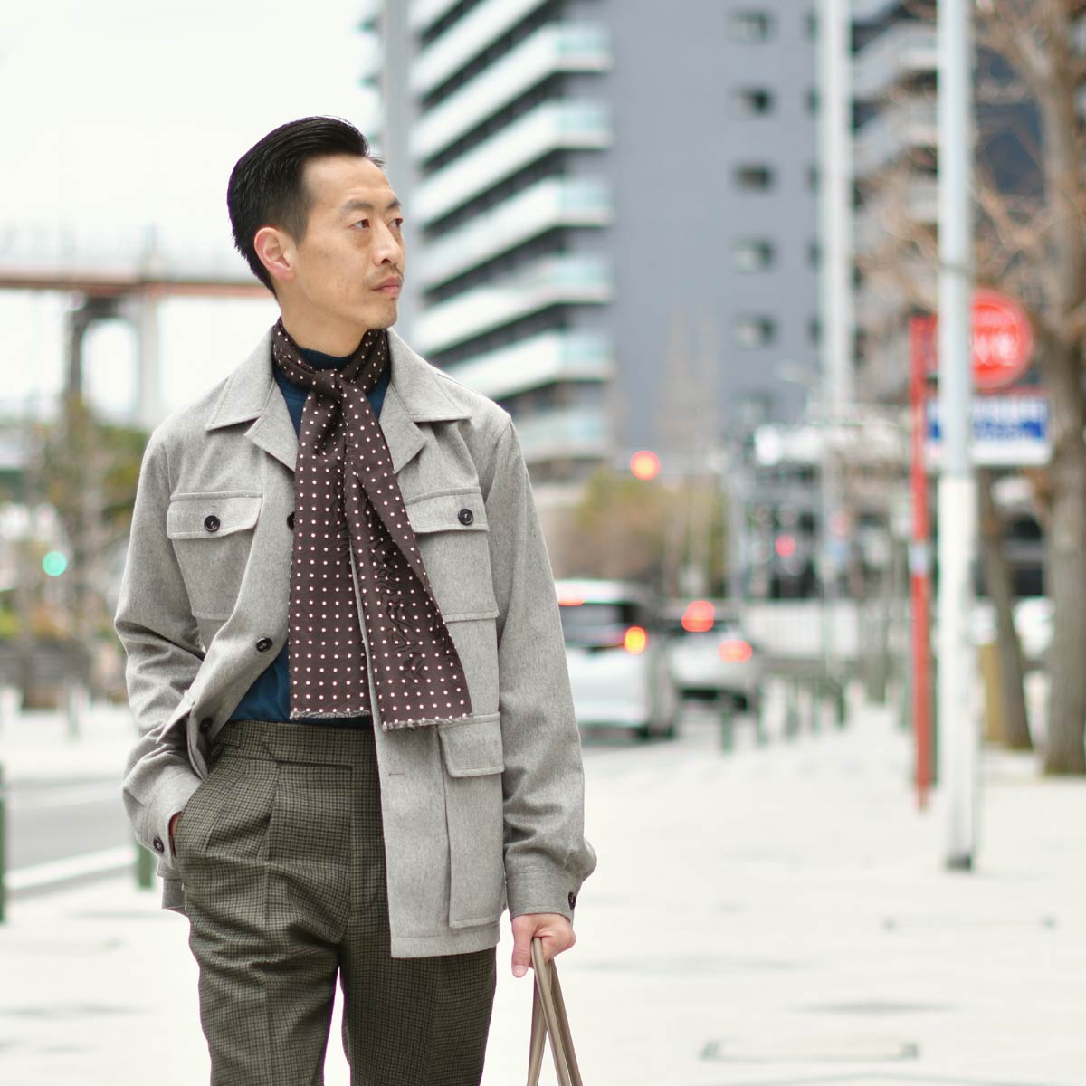 Atto Vannucci【アットヴァンヌッチ】ストール シャルパ 21108 シルク