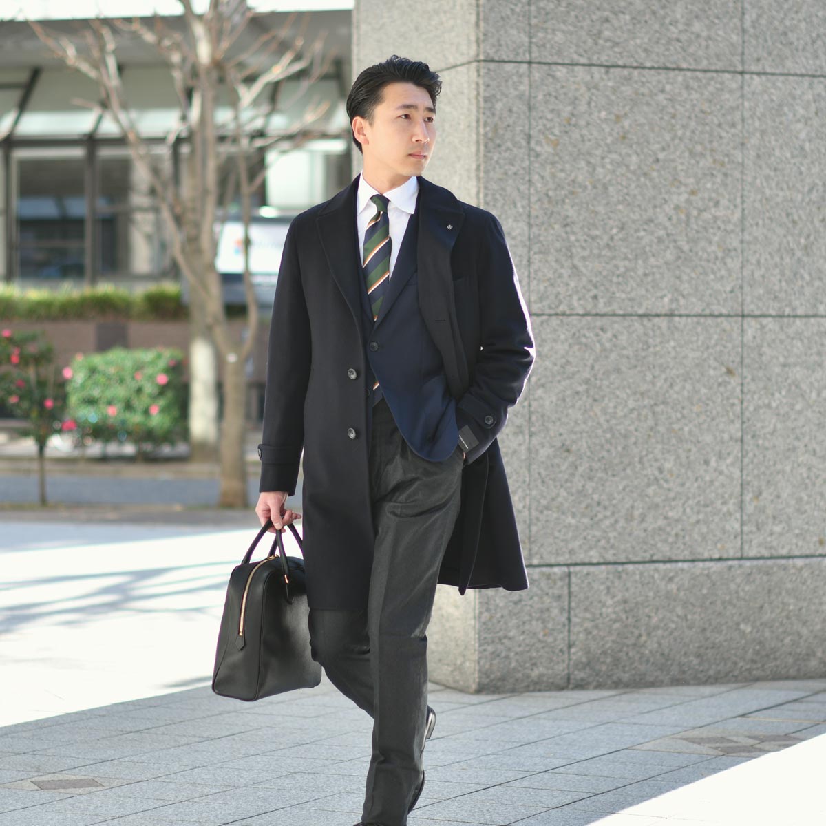 TAGLIATORE【タリアトーレ】シングルアルスターコート THOMAS 350001U