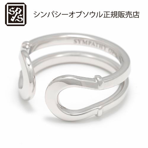 Double Horseshoe Ring - Silver の販売【CHARCOAL*GREEN】公式 ...