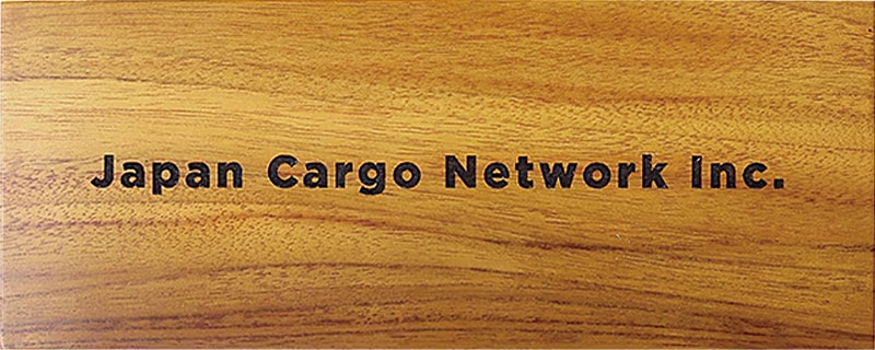 社名プレート 長方形 英語 １行 ロゴのみ