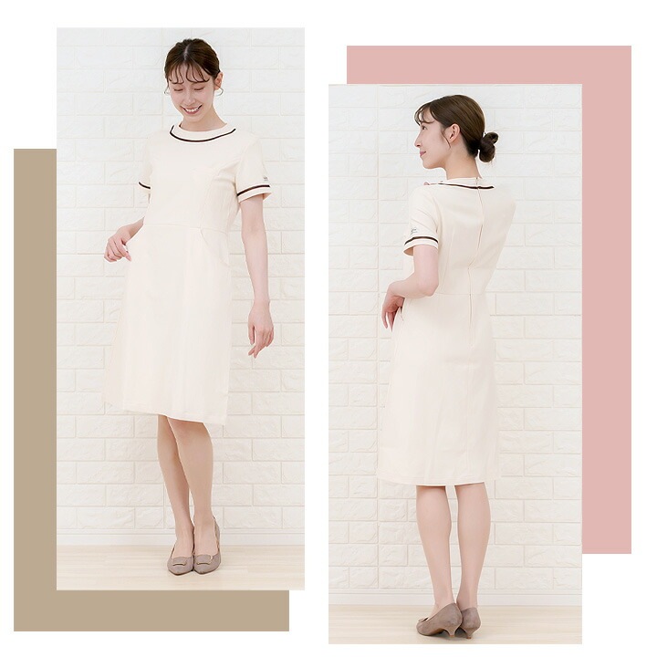 ワンピース 白衣 MICHEL KLEIN ミッシェルクラン ナース服 MK-0020