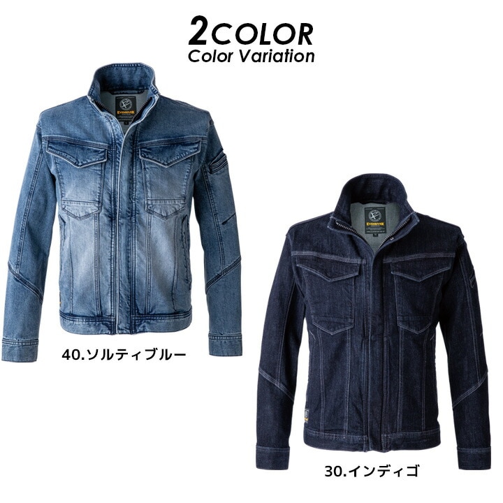 イーブンリバー デニムワークジャケット 2025AW新作 USD1107