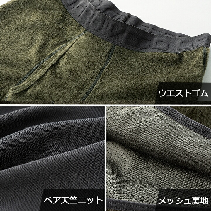 防寒着 インナーパンツ ハイブリットアンダーパンツ Octa cpcp ニット
