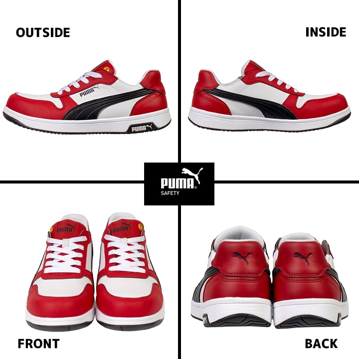 即日発送】プーマ 安全靴 FRONTCOURT LOW フロントコートロー