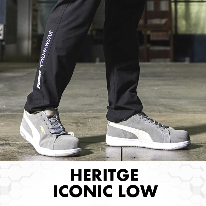 即日発送】プーマ 安全靴 ICONIC LOW アイコニックロー ローカット
