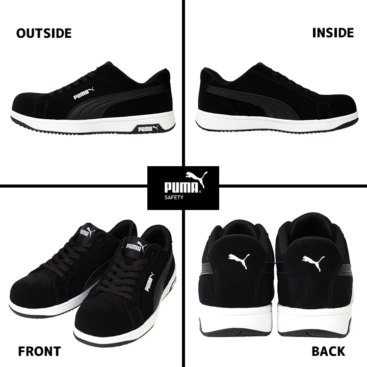 即日発送】プーマ 安全靴 ICONIC LOW アイコニックロー ローカット