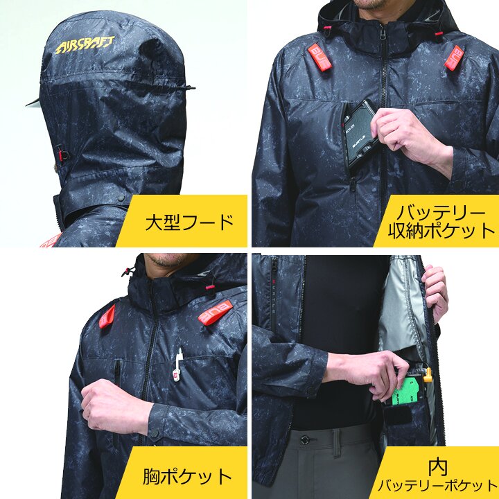 即日発送】【メタリックゴールドファン】バートル 空調ウェア フル
