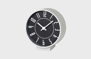 eki clock small TIL19-08 BK