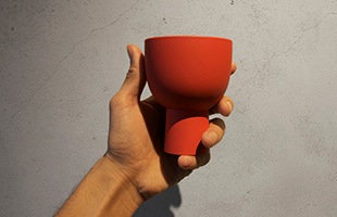 木村 浩一郎 art・craft アート・クラフト cup115は手のひらに収まるサイズ感です